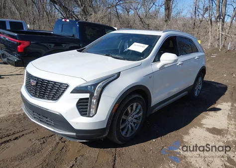 2019 Cadillac Xt4 Premium Luxury z USA, uszkodzony, nr VIN 1GYFZCR4XKF103217